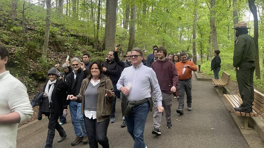 Attendees at Mammoth Cave concert