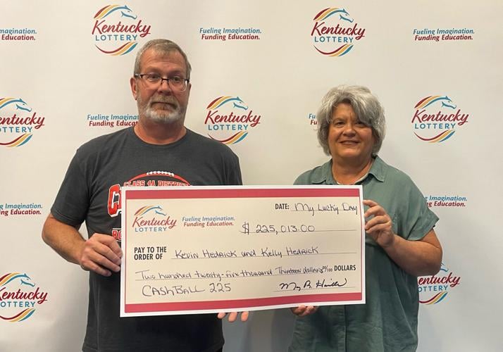 Kevin, Kelly Hendrick win Kentucky Lottery