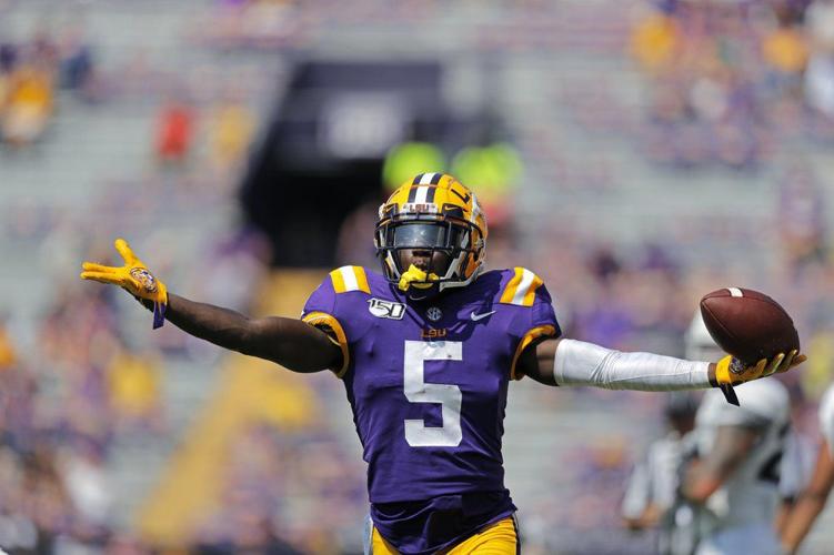 LSU cornerback Kary Vincent Jr.