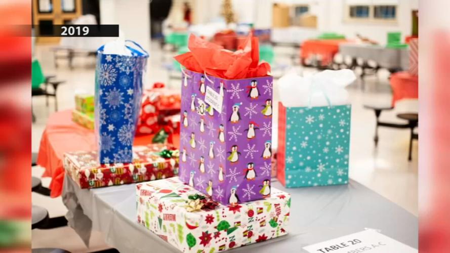 Presents for homeless, refugee and foster care JCPS students as part of 2019's 'Adopt a Family' project