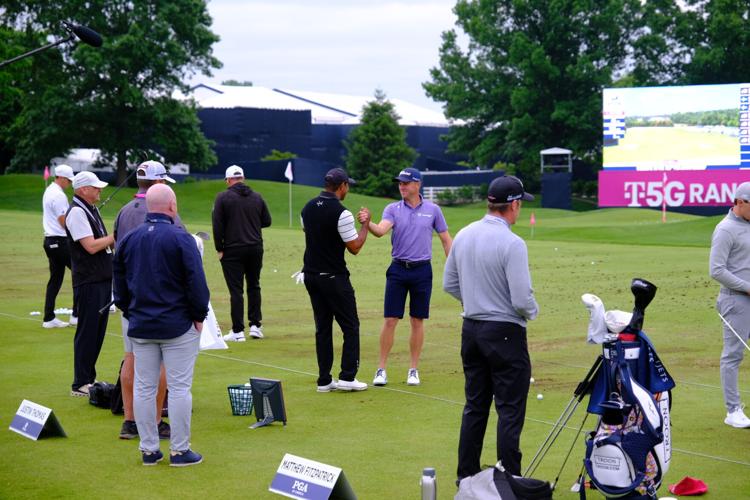 Tiger Woods and Justin Thomas