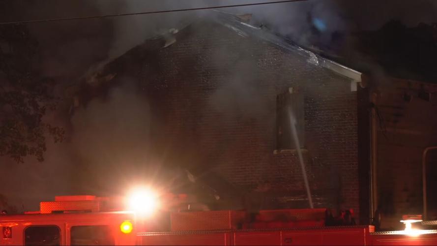 Wilson Avenue Fire scene