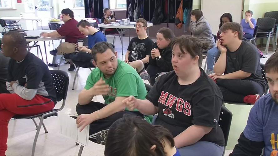 Members of the community at Down Syndrome of Louisville