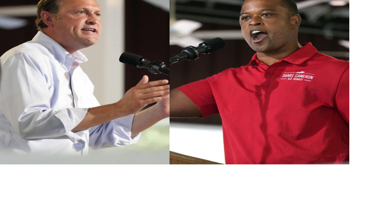 Kentucky Republicans race to replace McConnell while carefully keeping him at arm’s length