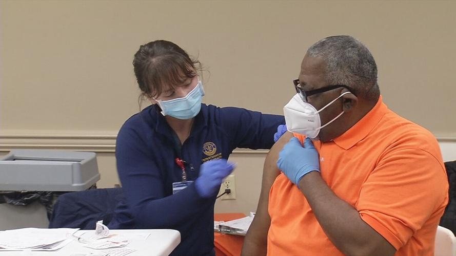African Americans getting COVID-19 vaccinations in Louisville