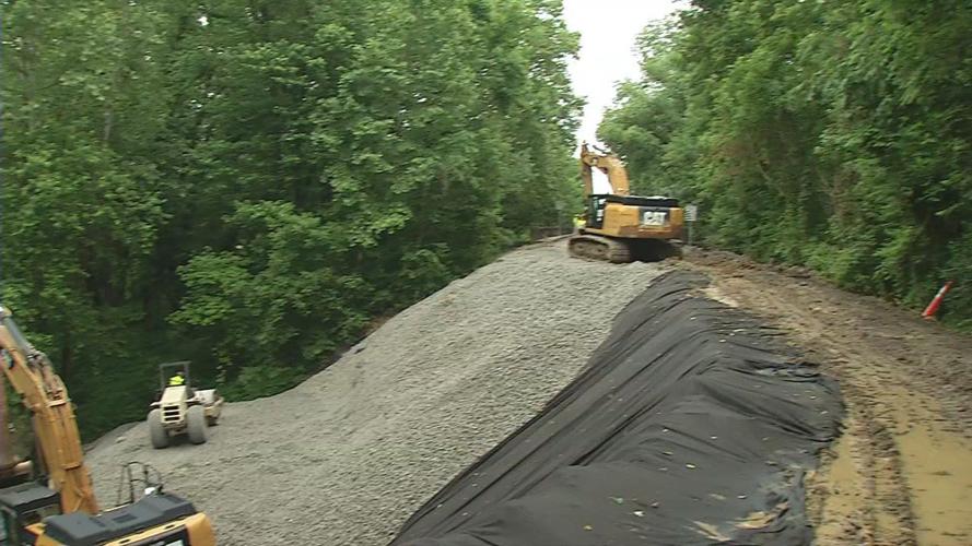 Highway 434 Bullitt County Gravel