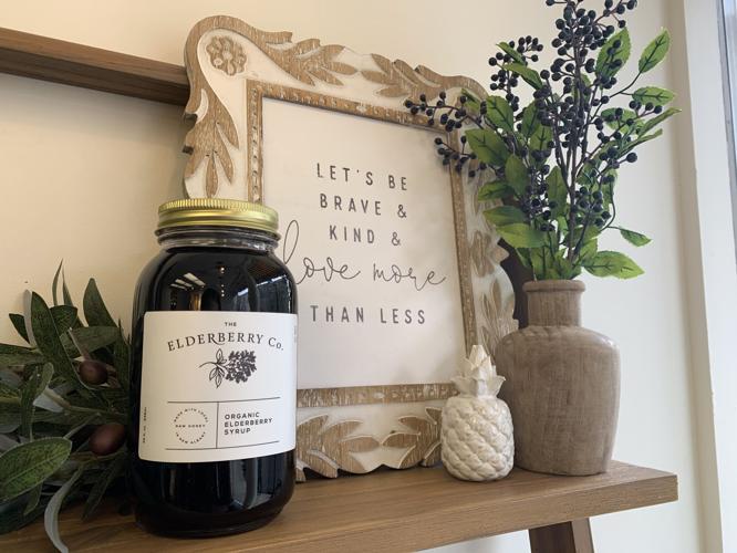 Elderberry Co. syrup