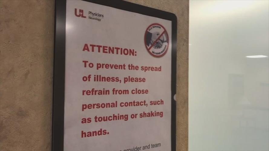 Health warning at U of L University of Louisville Physicians Neurology