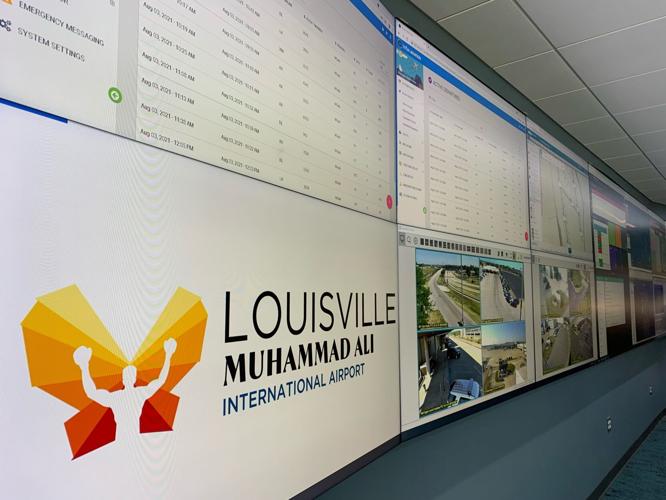 Operations Command Center at the Louisville Muhammad Ali International Airport