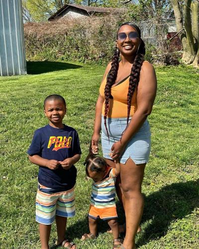 Kadesha Da'Da' Burch and sons