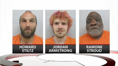 Howard Stiltz, Jordan Armstrong and Ramone Stroud