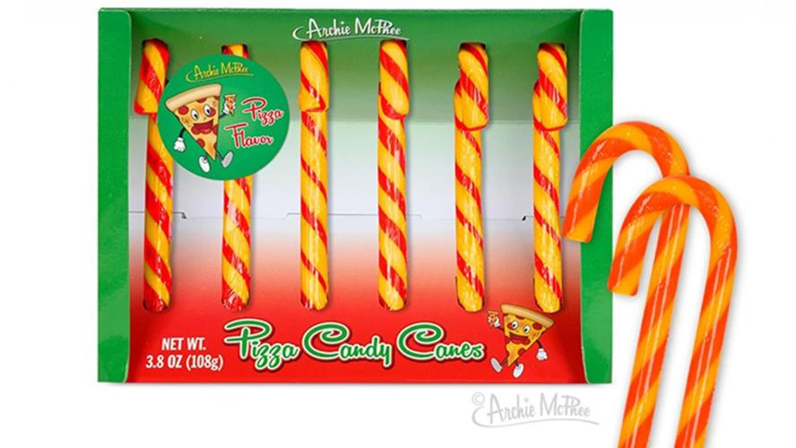 pizza candy cane