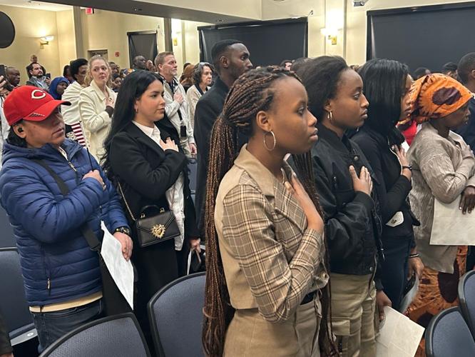 Naturalization Ceremony at Sacred Heart