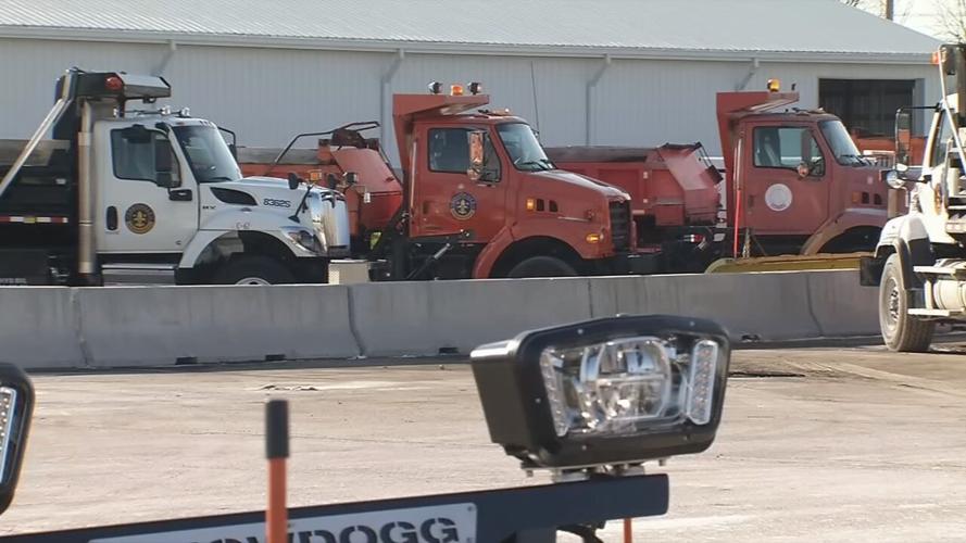 Salt trucks (winter weather prep)