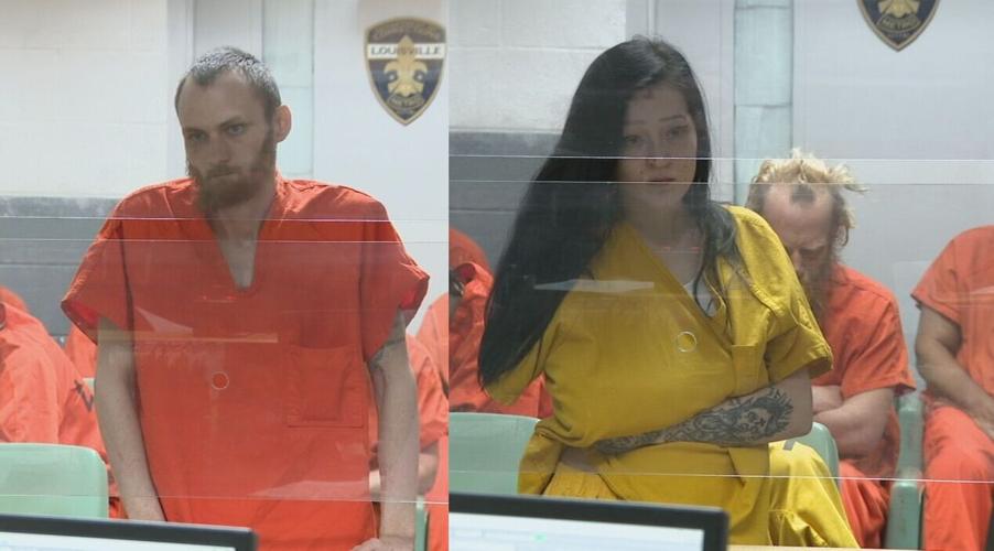 Nicholas Shanks and Shelby Kuntz in court Friday Jan 16