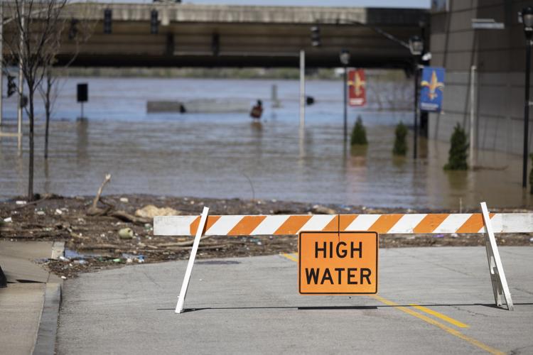 Downtown Louisville Flooding — 4/8/25