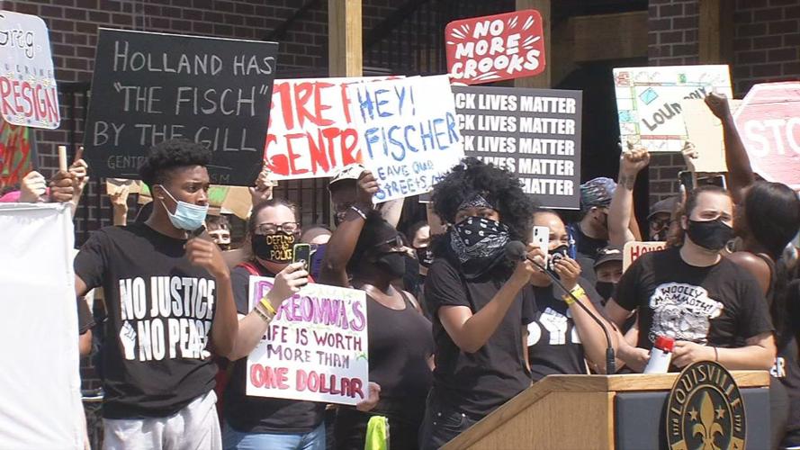PROTESTERS CONFRONT MAYOR FISCHER AT RIBBON CUTTING - 7-10-2020  (9).jpg