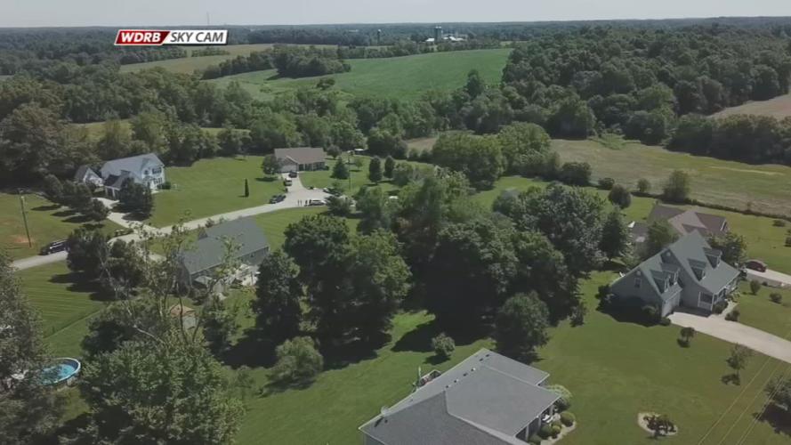 Aerial of Hardin County home where 7-year-old was murdered on June 20, 2019