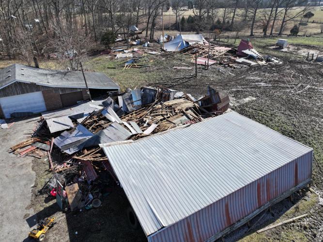 Underwood Storm Damage (Drone)