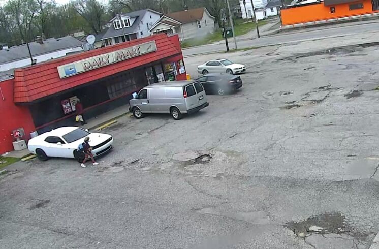 Surveillance image of 10-year-old Kahyla Bailey taken on April 6, 2023 at about 4:35 p.m.