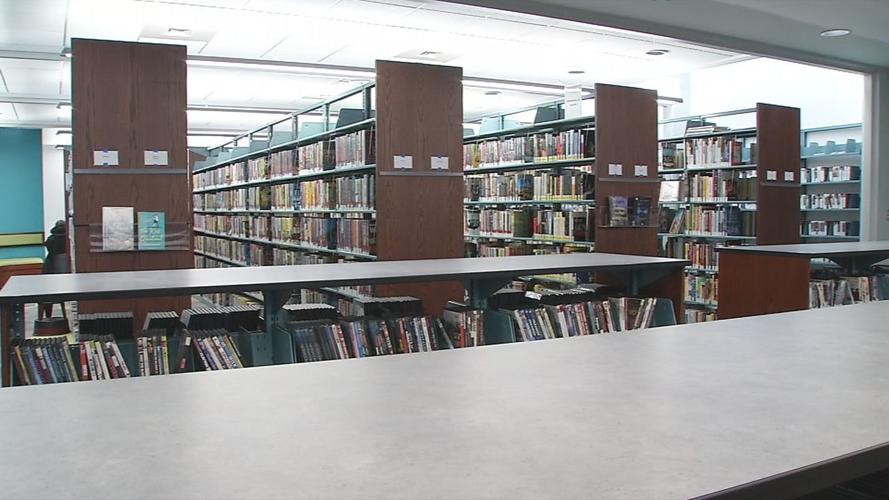 Clarksville library interior