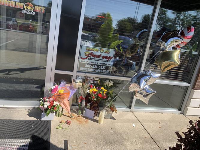 Memorial for shooting victims at Bungalow Joe’s Bar and Grill