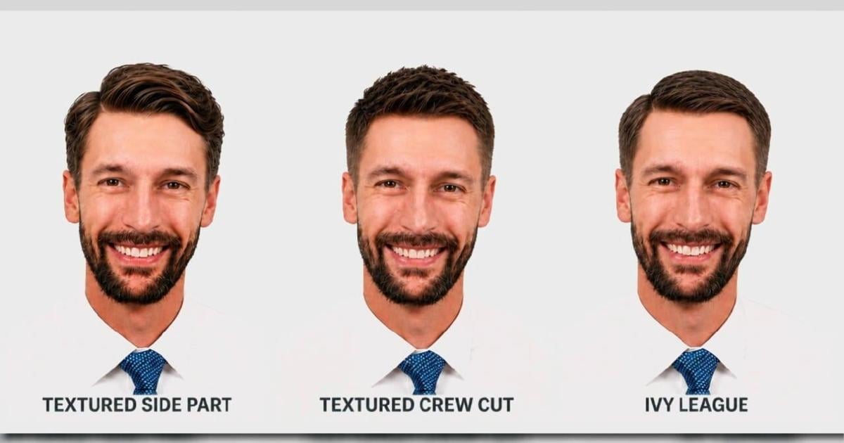WDRB's Matthew Wine gifts his hair to Mike Marshall and Dalton Godbey