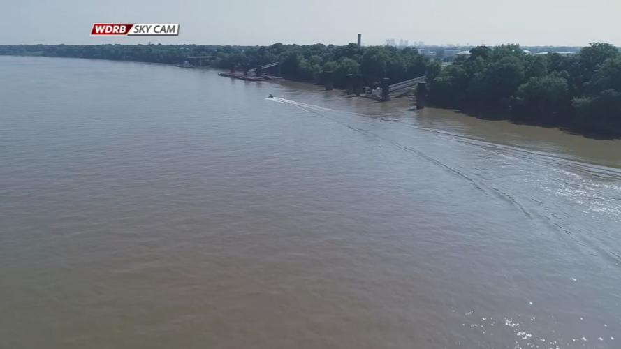 Missing Boater Search Aerial View
