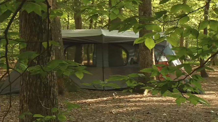 Mammoth Cave Campsite where Bigfoot was sighted