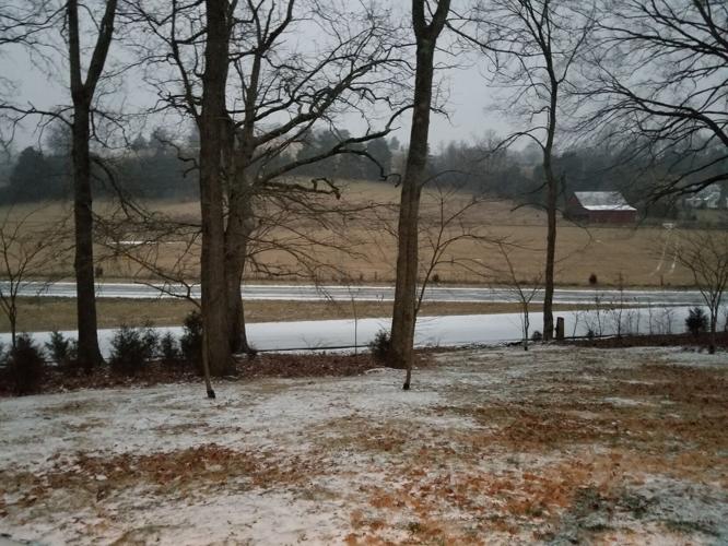 Snow on roads in Greensburg.jpg