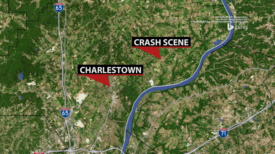Fatal crash near Charlestown, Indiana