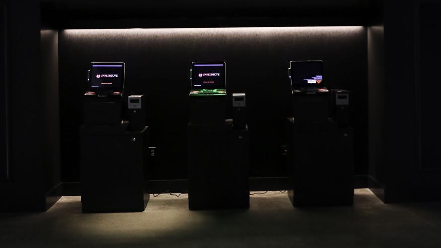 Homestretch Club betting machines