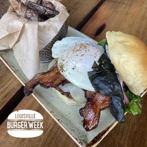 Craft Breakfast Burger, Crescent Hill Craft House