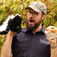 ColorFest at Bernheim Forest - Man with Animal Puppets.png