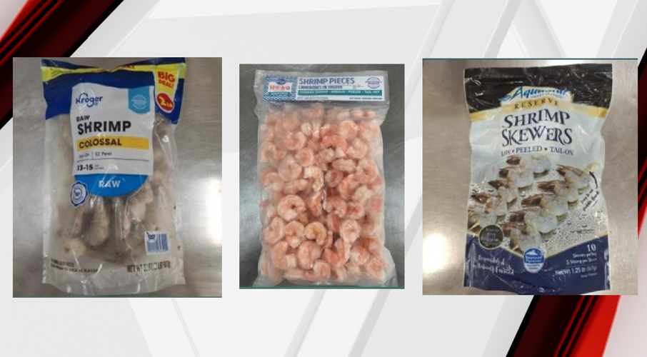 FDA shrimp recall