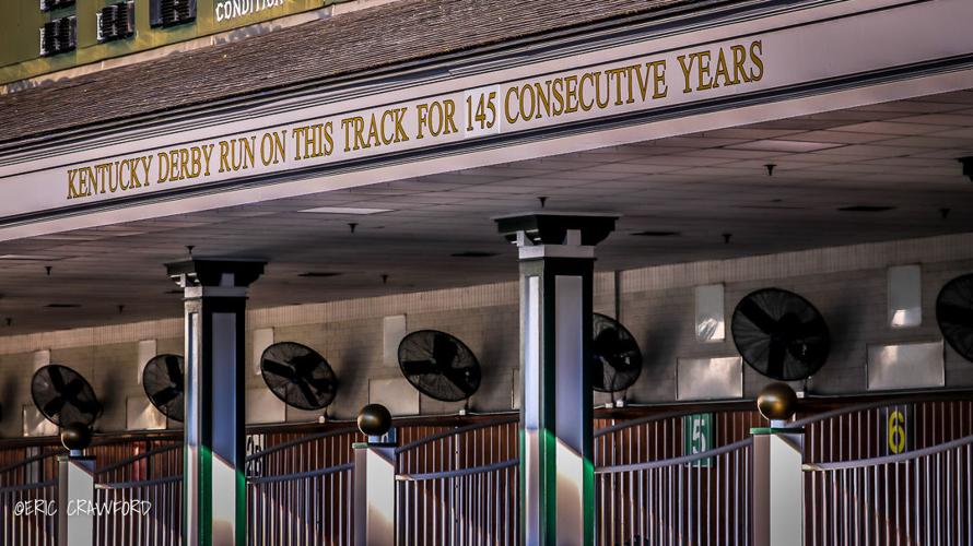 Churchill Downs paddock