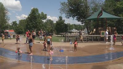 Splashpad at Iroquois Park