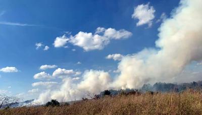 Fire in Nelson County, Kentucky, Sept. 27, 2019