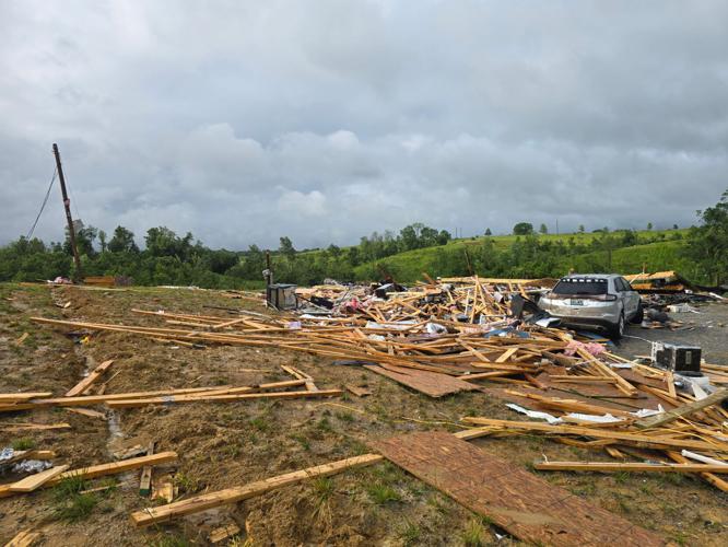 washington county sheriff ky long run road tornado damage photo 05/30/25