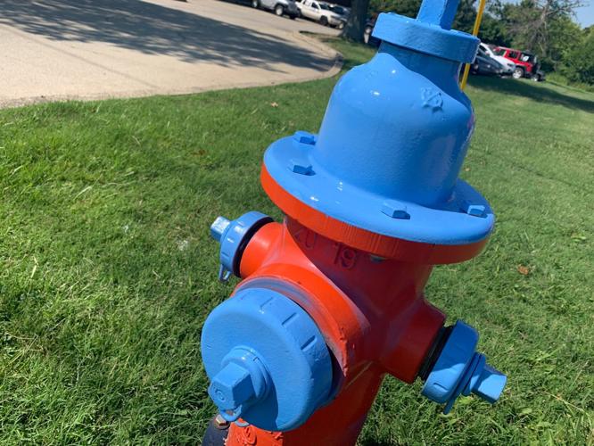 Mt. Washington Color-Coded Fire Hydrant