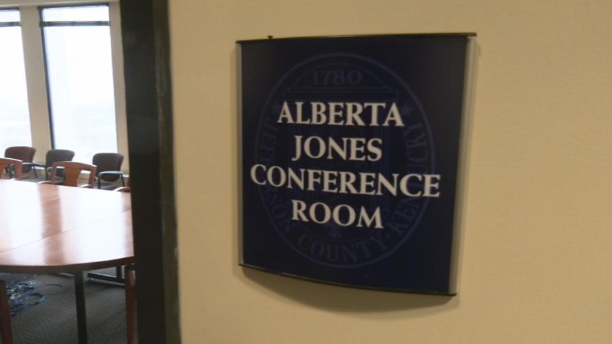 Alberta Jones conference room dedicated