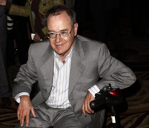 David Lander arrives at The National Multiple Sclerosis Society's 35th Annual Dinner of Champions