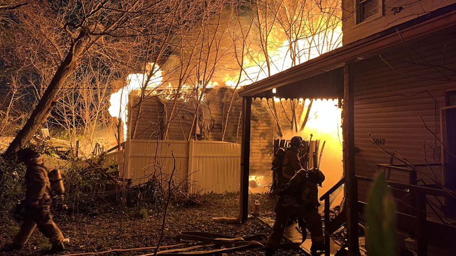 River Park Drive Fire