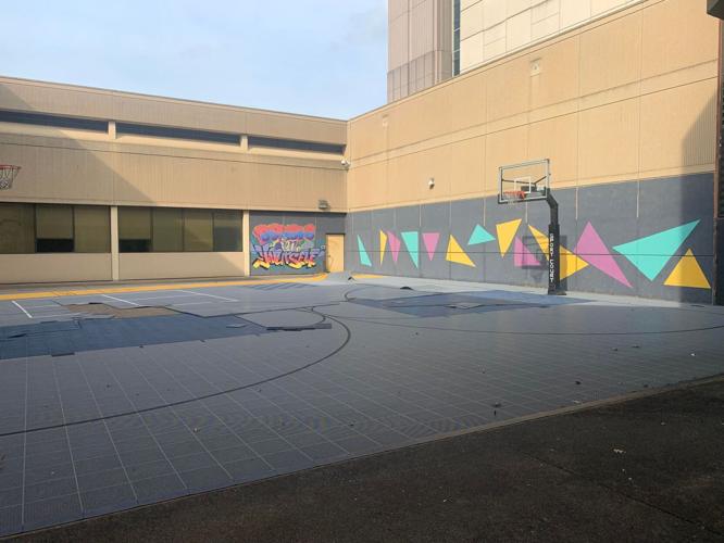 Louisville's youth detention center recreation space