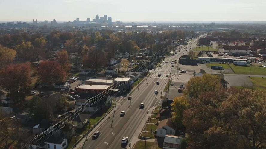 Southern Indiana via drone