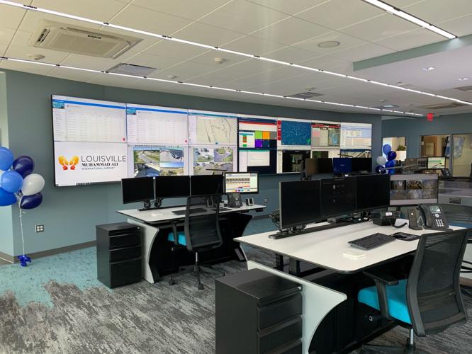Operations Command Center at the Louisville Muhammad Ali International Airport