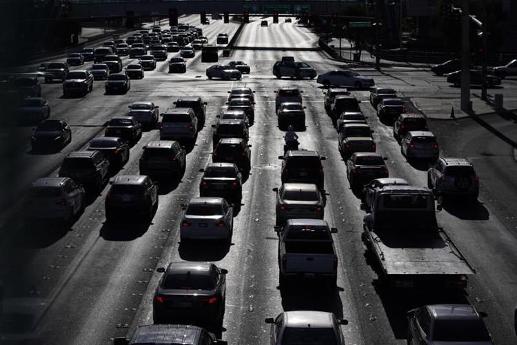 Traffic on Las Vegas Strip
