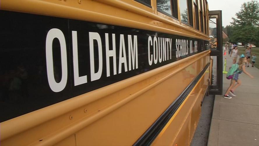 Oldham County Public Schools bus (generic)