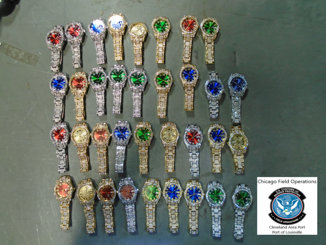watches seized