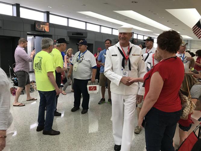 Honor Flight Bluegrass in Louisville Airport